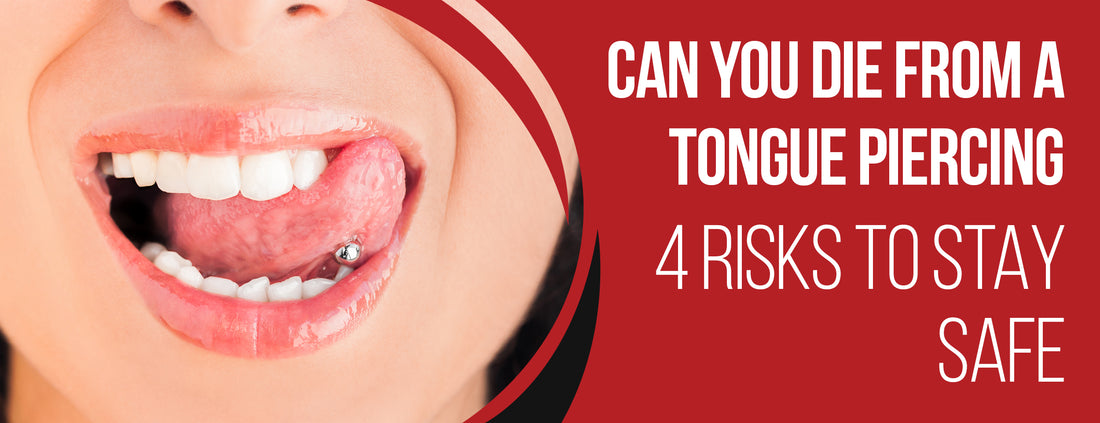 The 4 risks of tongue piercing
