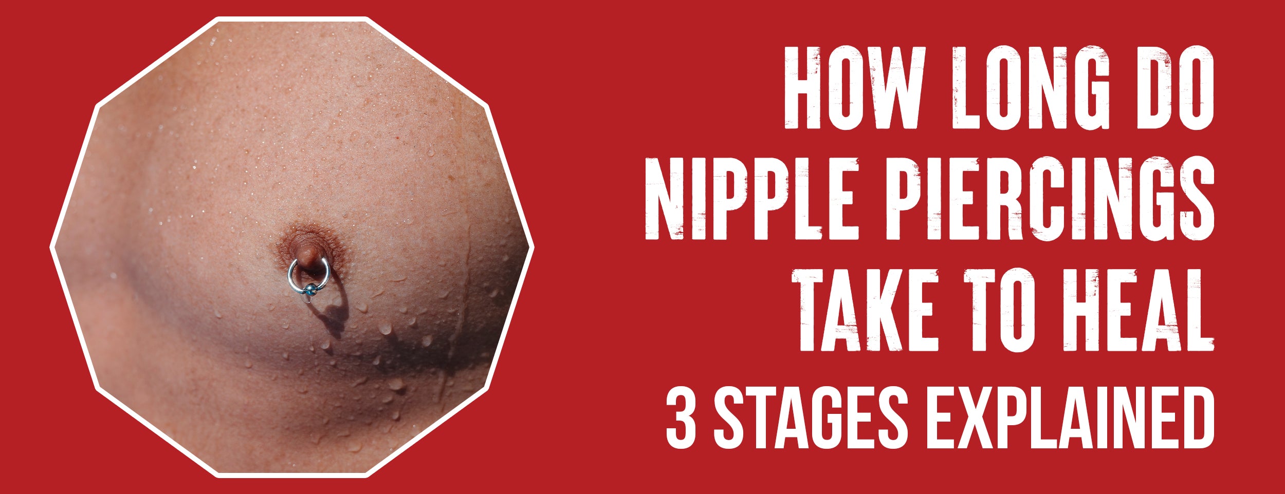 The Recovery Time and Stages of Nipple Piercings [Best Practices]
