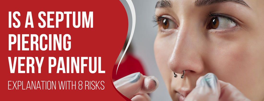 Here are 8 risks associated with septum piercings