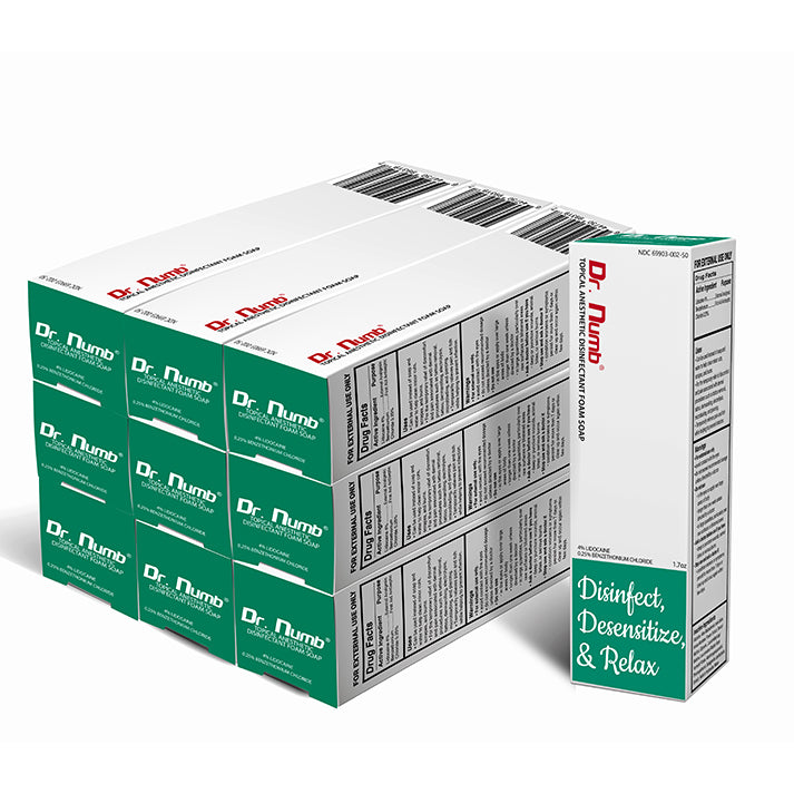 Dr. Numb® Foam Soap 4% - 1.7oz