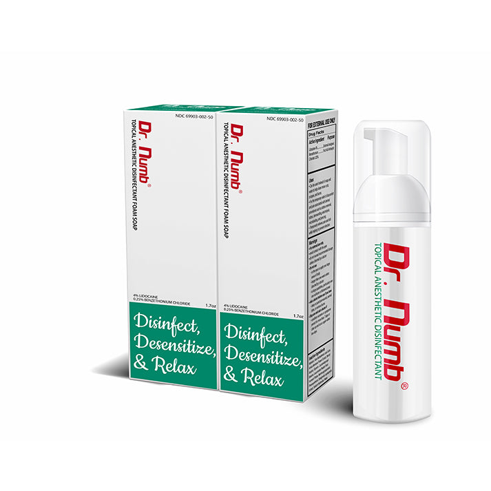 Dr. Numb® Foam Soap 4% - 1.7oz