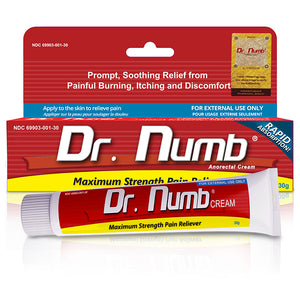 Dr. Numb® Topical Numbing Cream - 30g