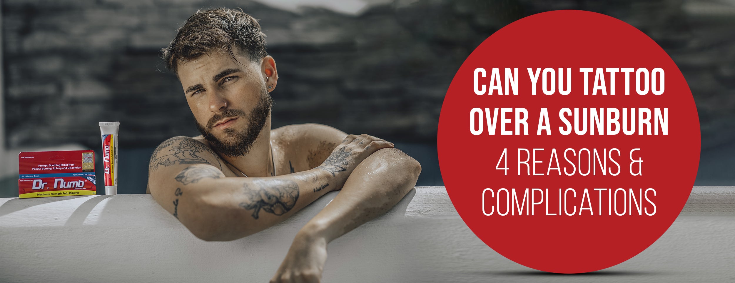 Can You Tattoo Over a Sunburn 4 Reasons & Complications Dr. Numb®