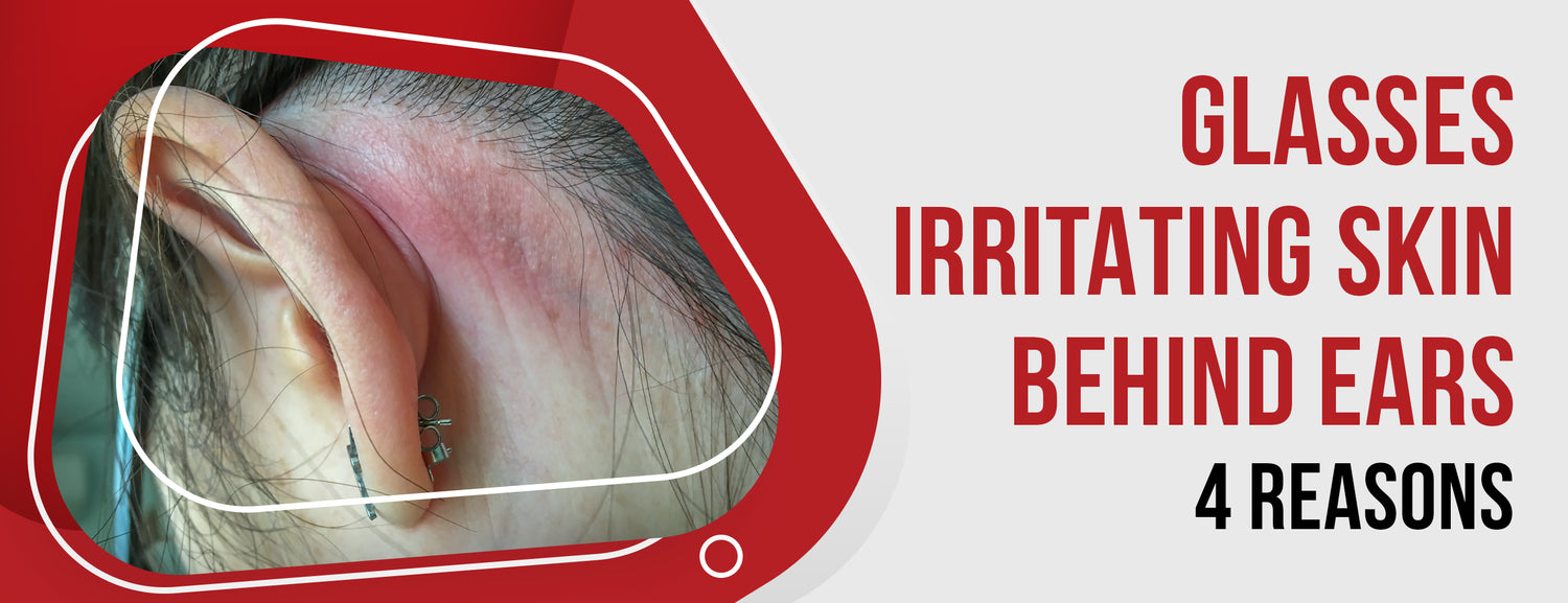 Glasses Irritating Skin Behind Ears 4 Reasons & 4 Treatments Dr. Numb®