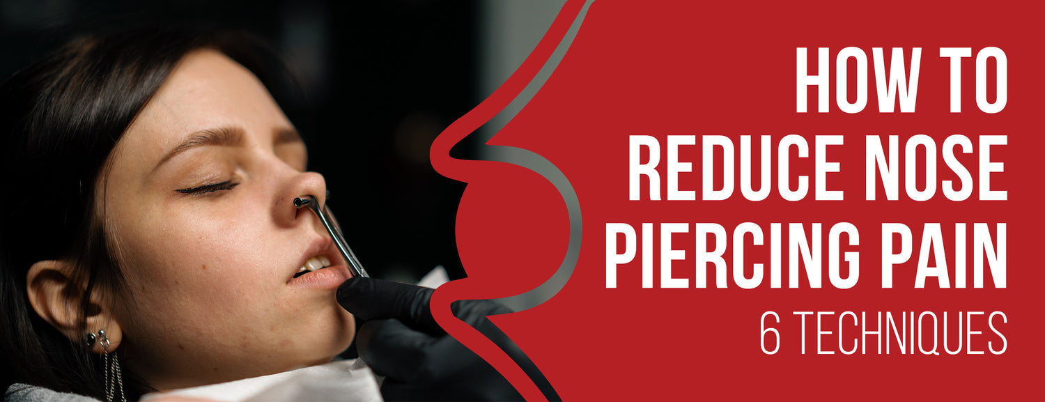 How To Reduce Nose Piercing Pain 6 Techniques Dr. Numb®