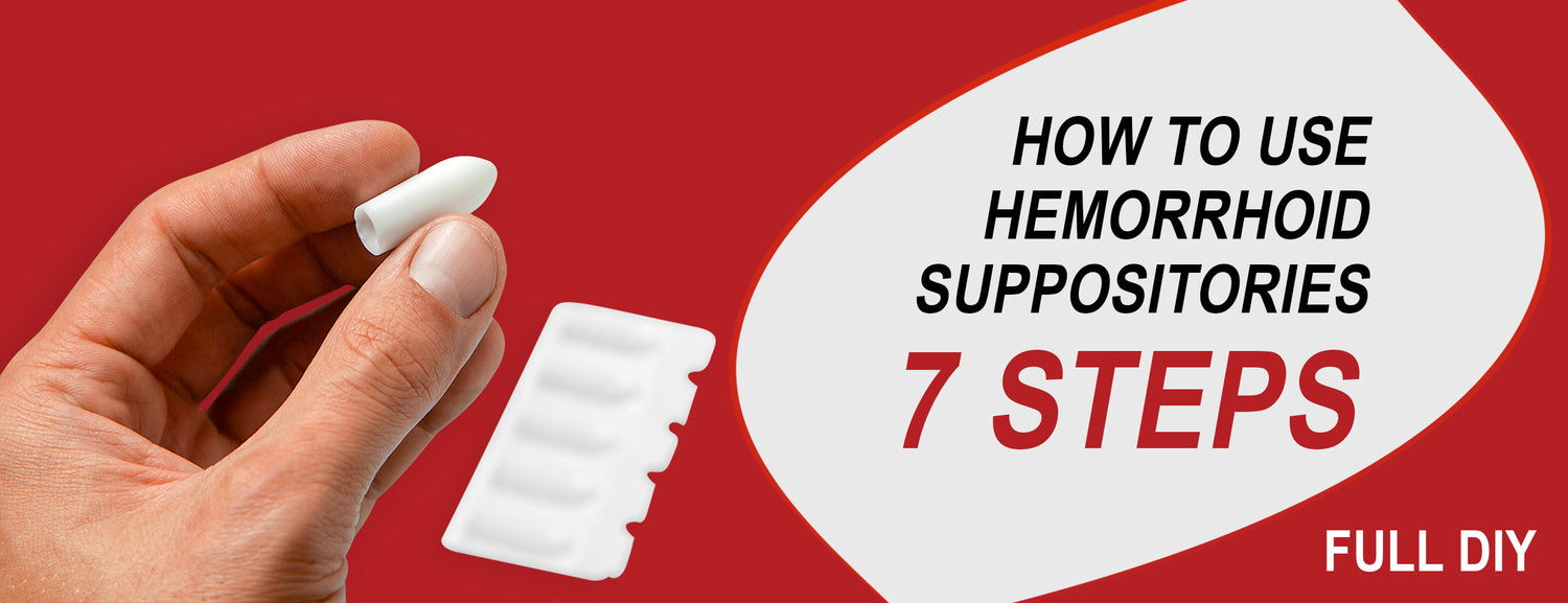 How to Use Hemorrhoid Suppositories 7 Steps [Full DIY] Dr. Numb®