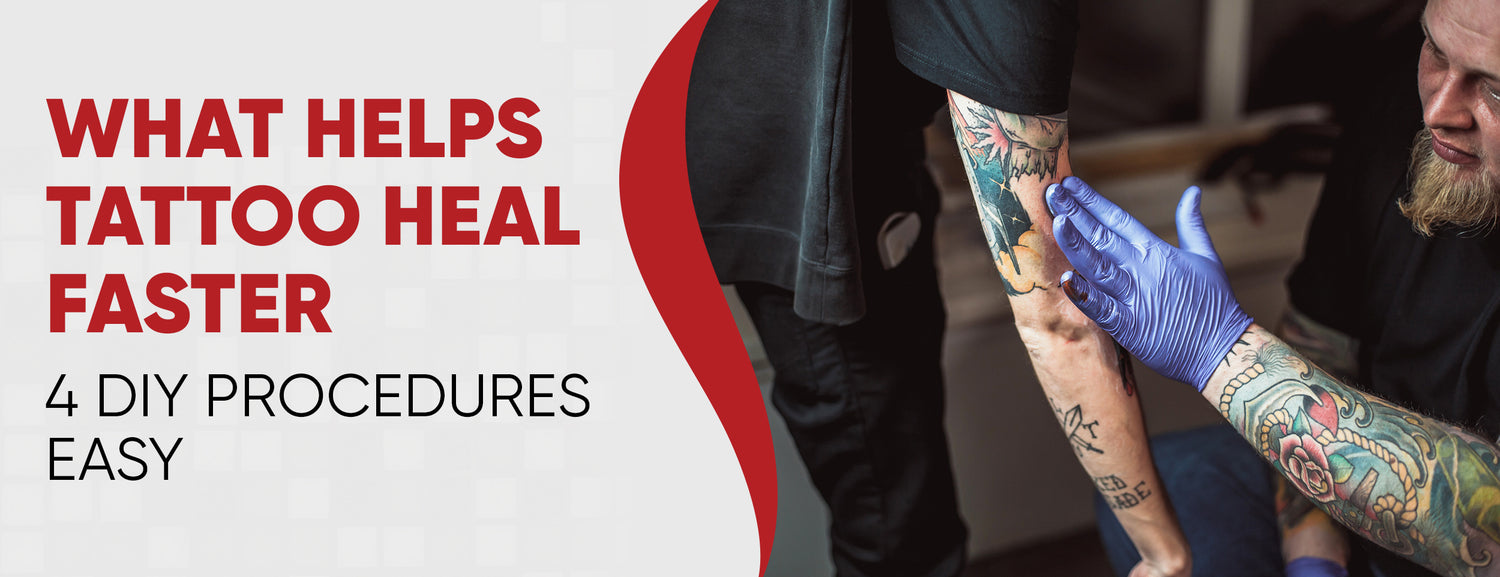 What Helps Tattoo Heal Faster 4 DIY Procedures [Easy] Dr. Numb®