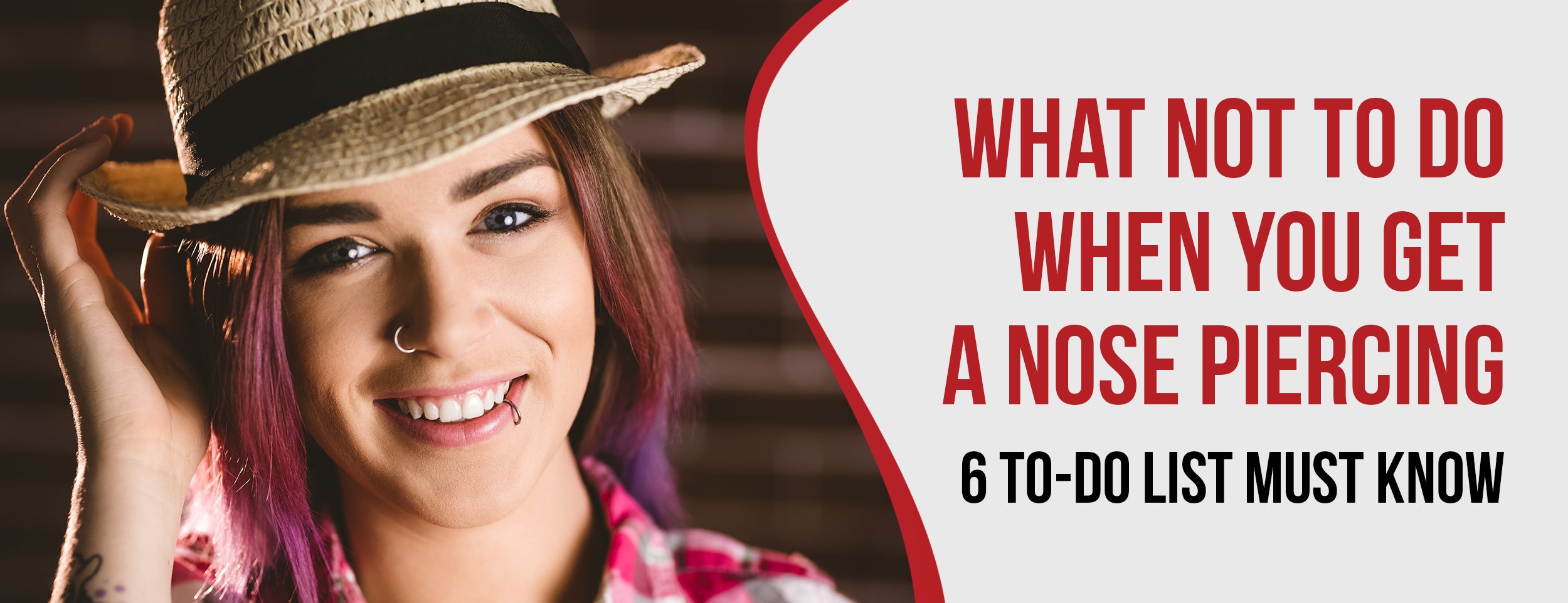 What Not to Do When You Get a Nose Piercing 6 To Do List Dr. Numb