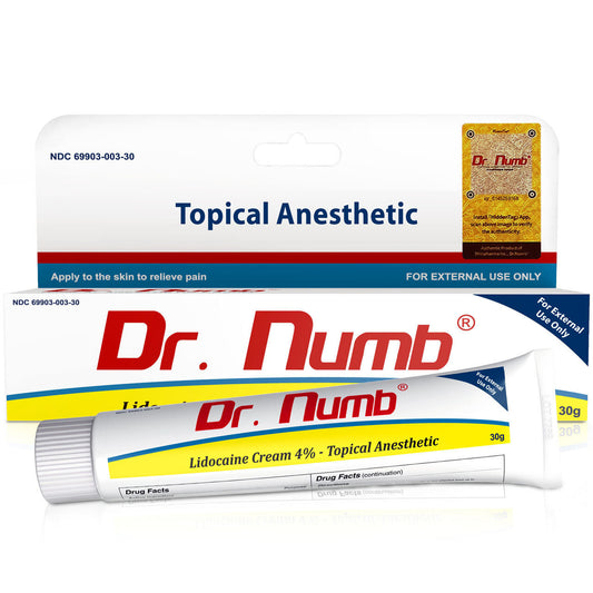 Tattoo numbing cream - Dr. Numb® 4% Cream