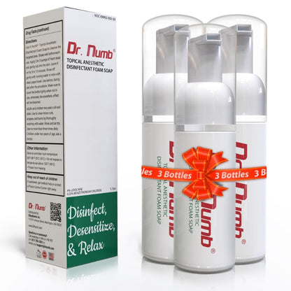 Dr. Numb® 4% Topical Foam Soap