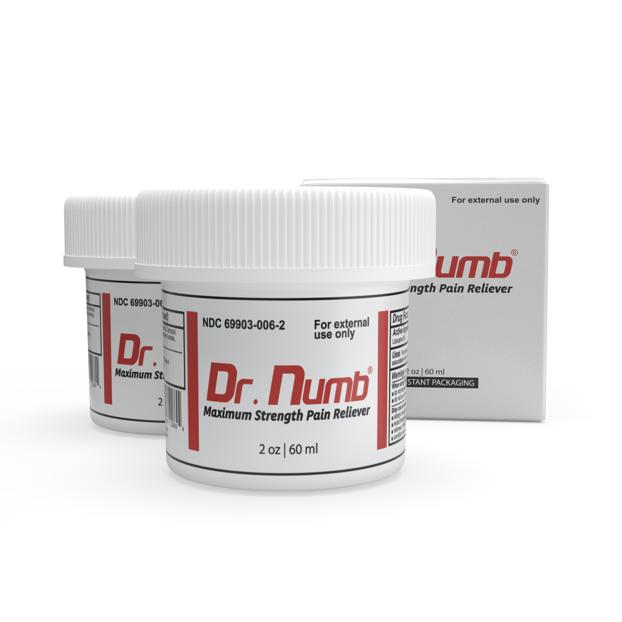 Dr Numb Topical Anesthetic Numbing Cream - Buy for Painless Tattoos